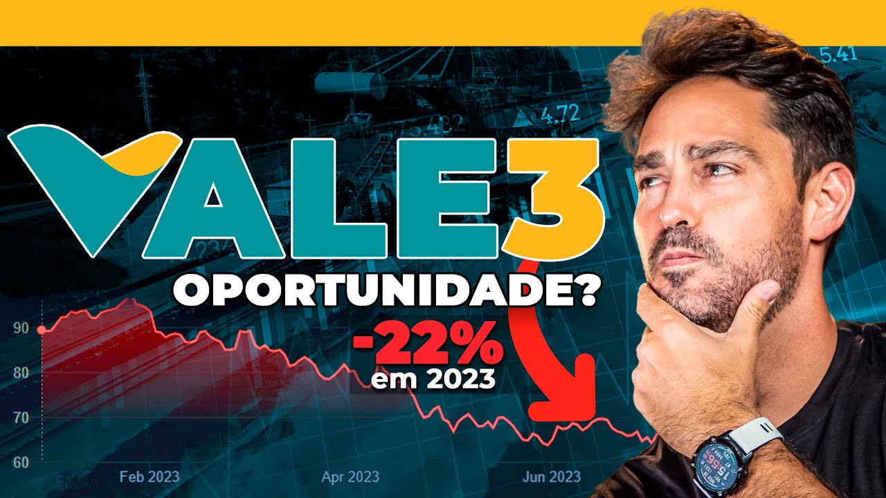 VALE3 despencando: hora de comprar ou fugir? | Análise de ações VALE3 com Bruce Barbosa