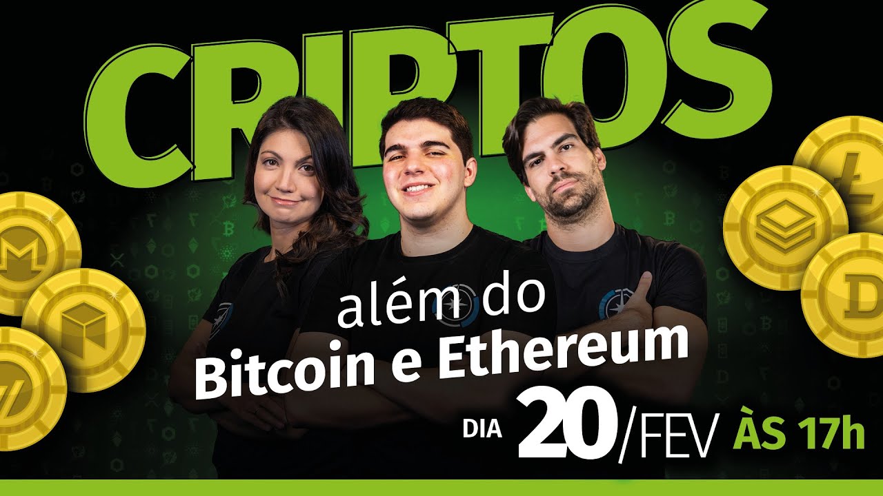 Live: Criptos além do Bitcoin e Ethereum