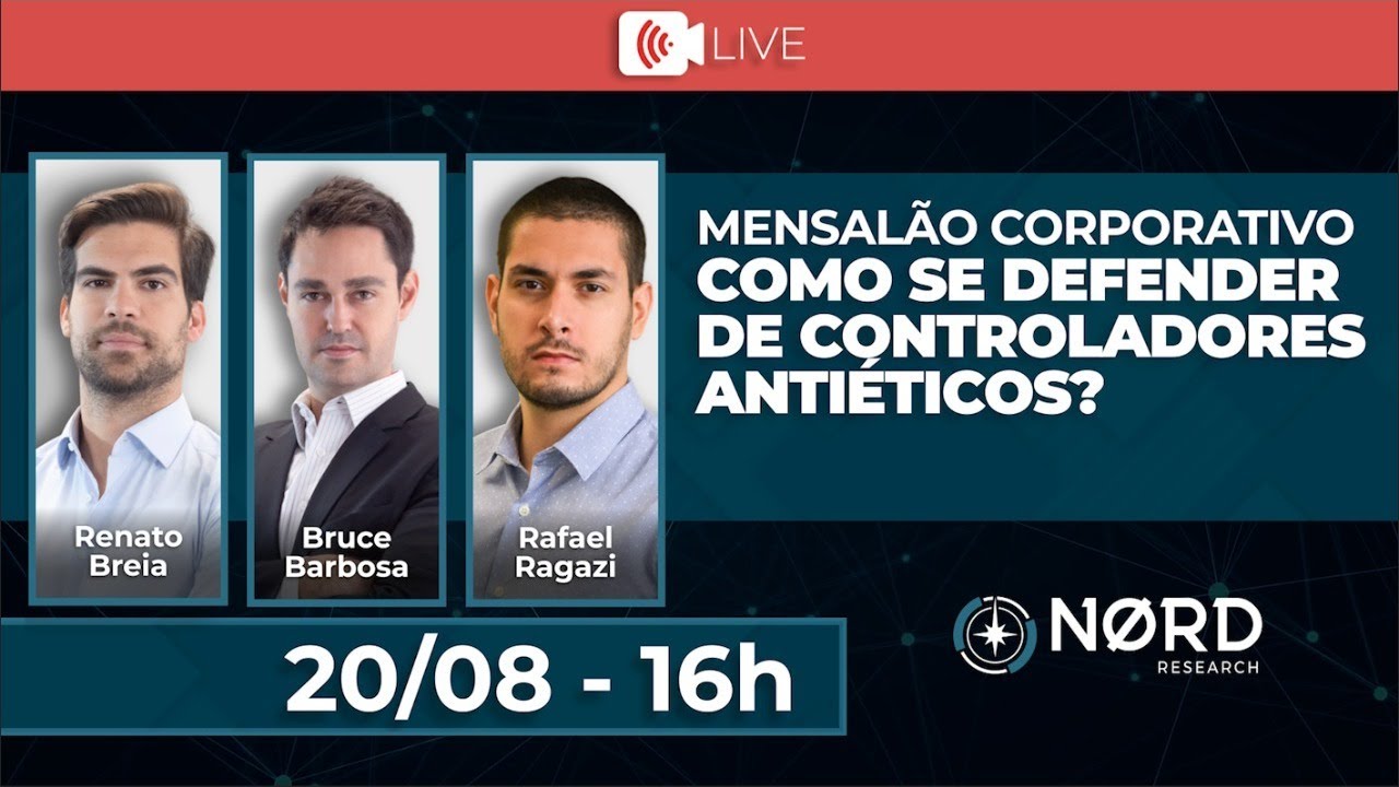 Mensalão corporativo, como se defender de controladores antiéticos?