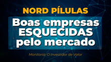 Nord Pílulas: Boas empresas ESQUECIDAS pelo mercado