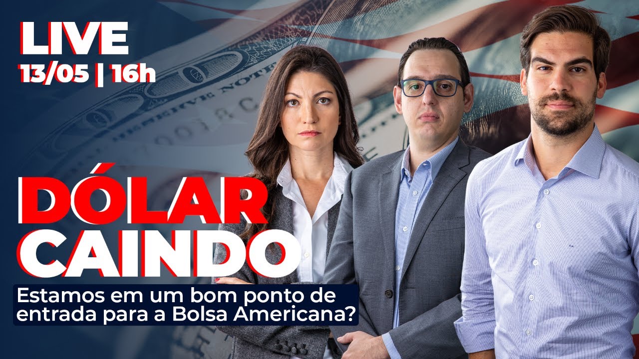 🔴 Live: Dólar caindo é oportunidade?