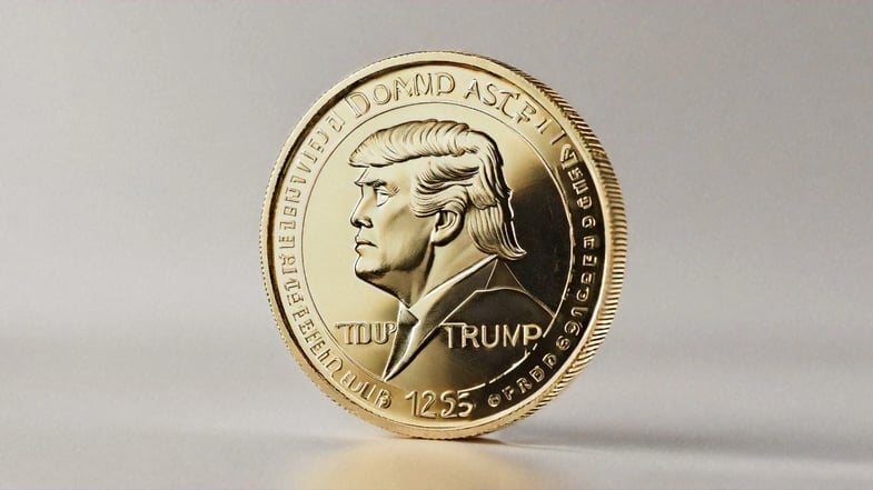 Memecoin de Trump ( $TRUMP) dispara 442% após lançamento global