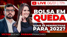 🔴LIVE | BOLSA EM QUEDA  - Perspectivas pra 2022