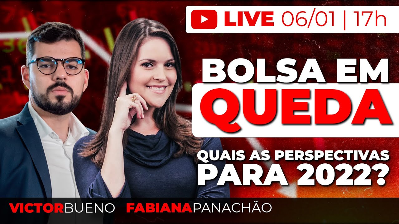 🔴LIVE | BOLSA EM QUEDA  - Perspectivas pra 2022