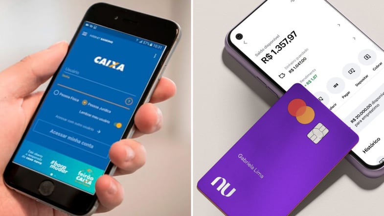 Conta do Nubank ou poupança: qual é melhor para guardar dinheiro e render hoje?