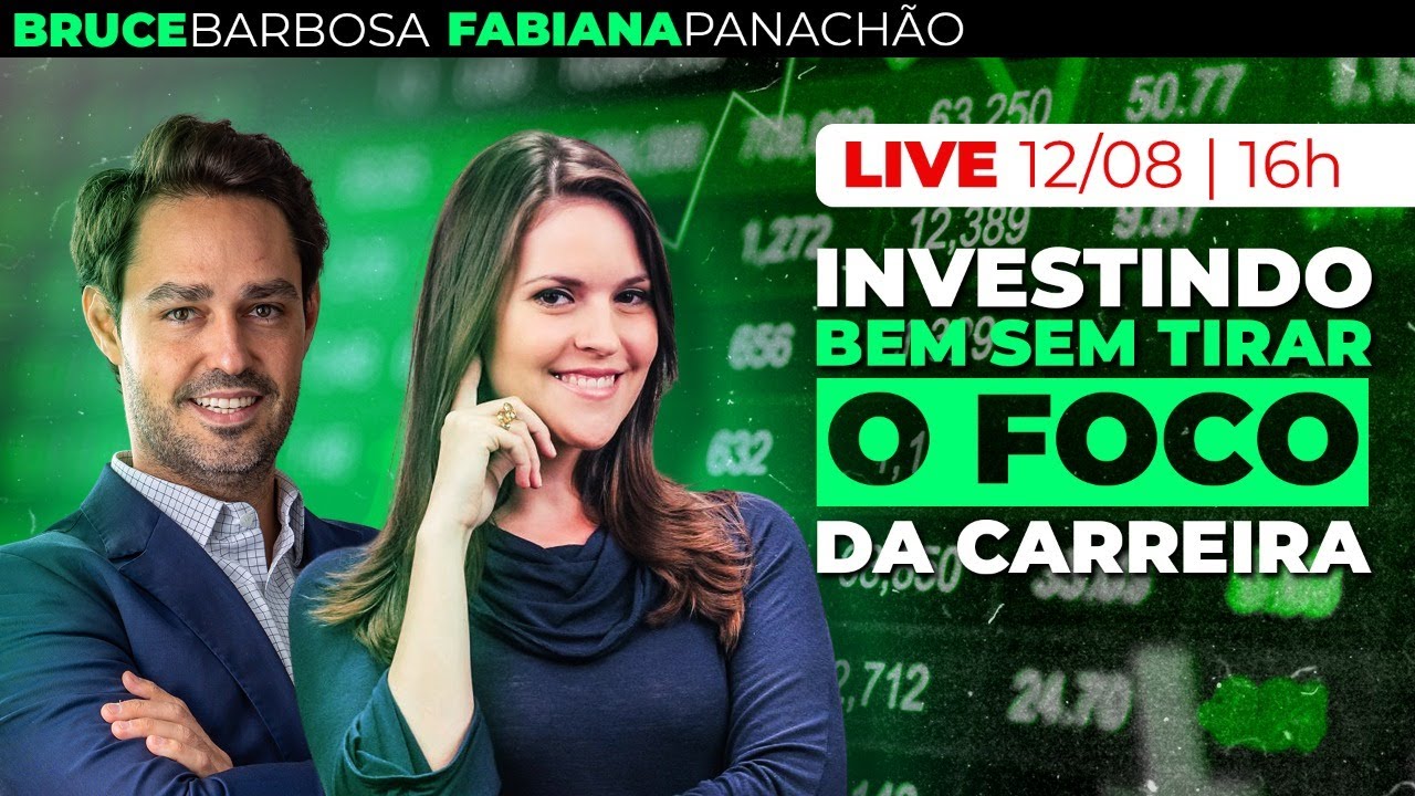 Live: Como investir BEM sem tirar o foco da carreira | Com Fabiana Panachão