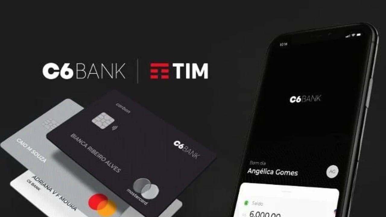 TIM Brasil (TIMS3) fecha acordo com C6 Bank para reestruturação da parceria