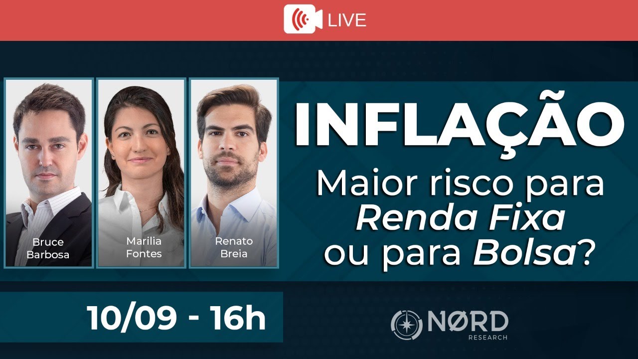 Inflação à frente: maior risco para Renda Fixa ou para Bolsa?