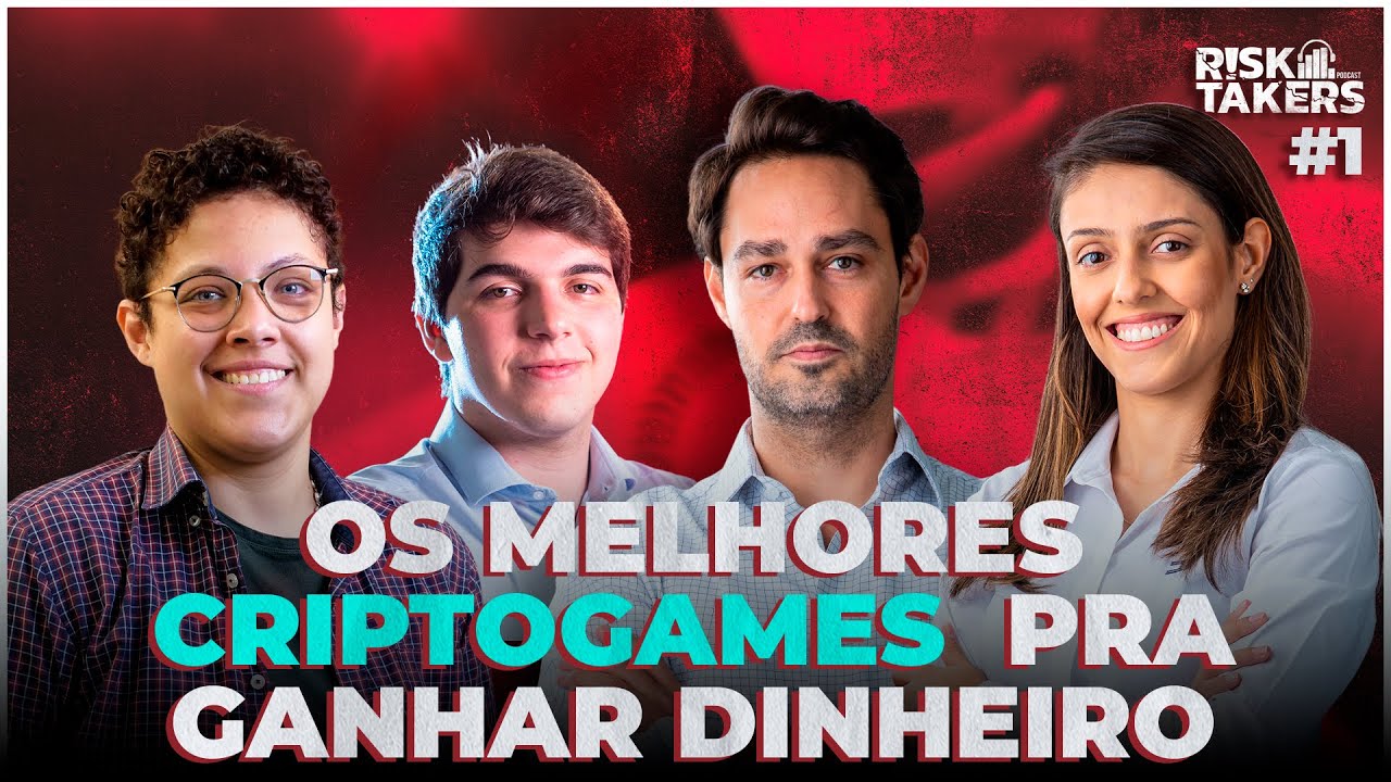 RiskTakers #01 - Ganhando dinheiro JOGANDO | Com Helô Passos e Luiz Pedro #CryptoGames