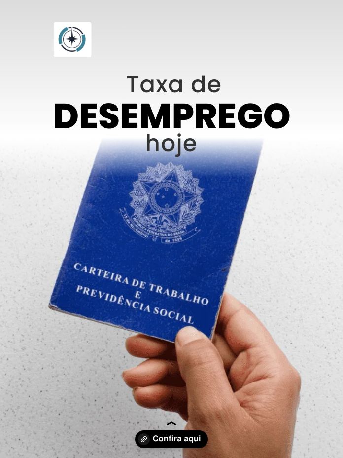 Taxa de desemprego hoje