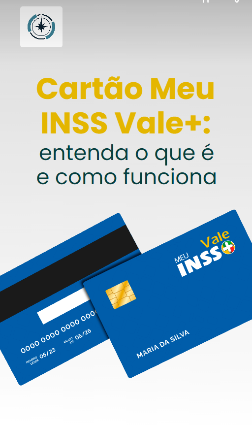 Cartão Meu INSS Vale+: entenda o que é e como funciona 