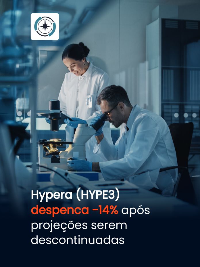 Hypera (HYPE3) despenca -14% após projeções serem descontinuadas