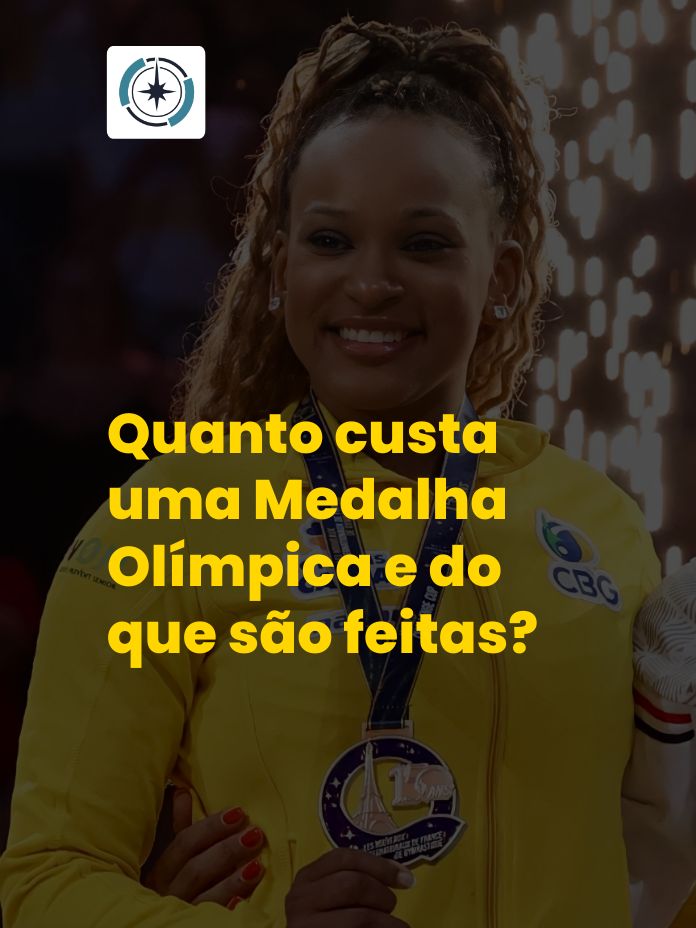 Quanto custa uma Medalha Olímpica e de que são feitas?