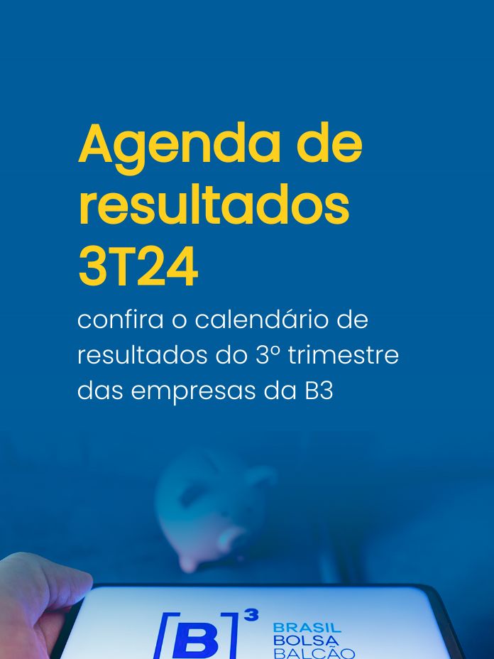 Agenda de resultados 3T24: confira o calendário completo das empresas da B3