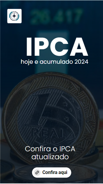 IPCA hoje e acumulado 2024