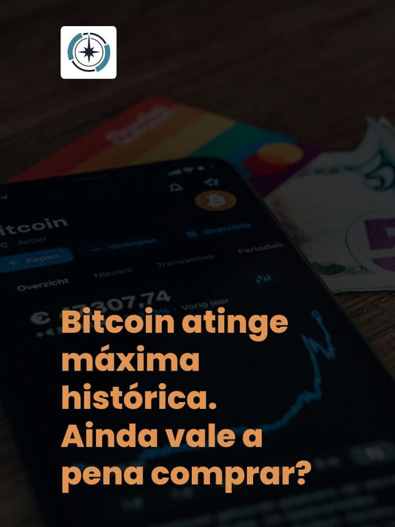 Bitcoin atinge máxima histórica. Ainda vale a pena comprar?