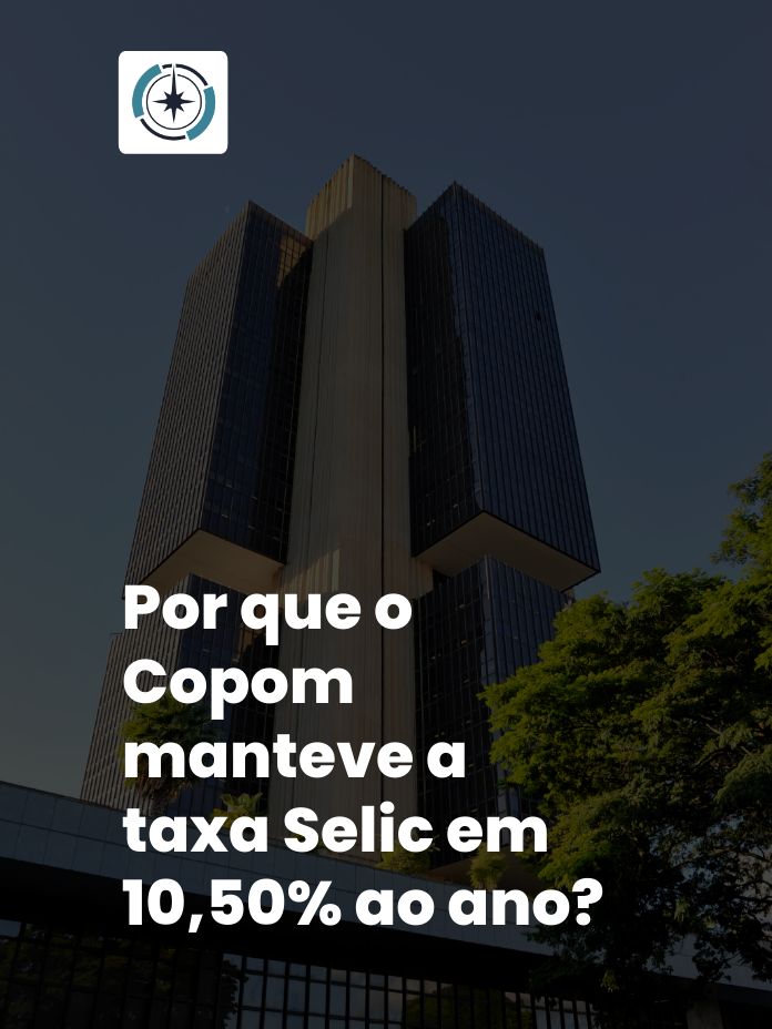 Por que o Copom manteve a taxa Selic em 10,50% ao ano?