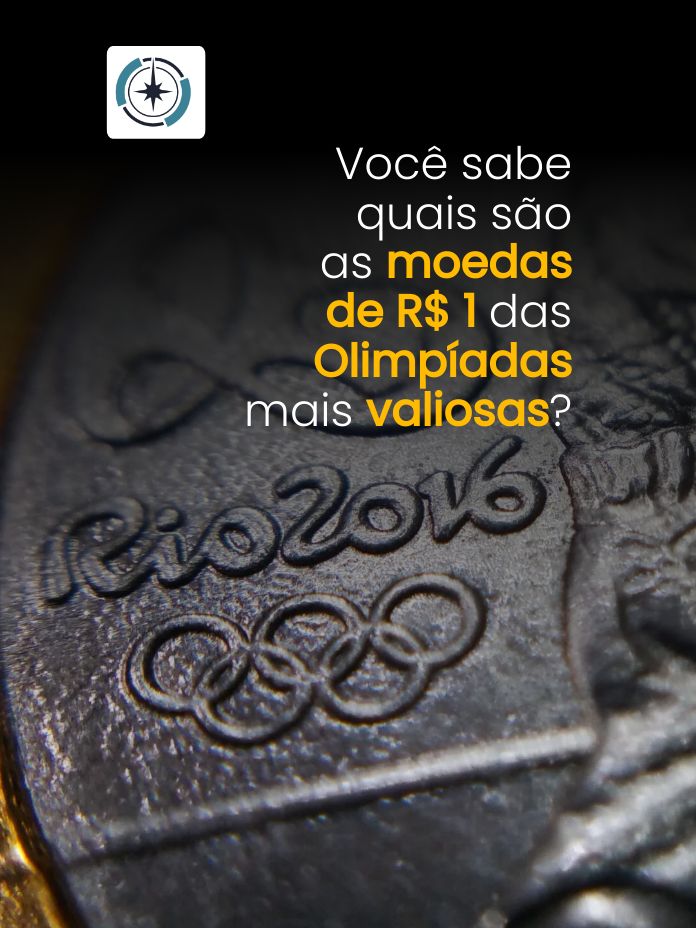 Você sabe quais são as moedas de R$ 1 das Olimpíadas mais valiosas?