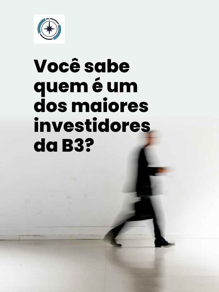 Você sabe quem é um dos maiores investidores da B3?