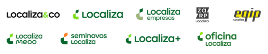 Marcas da Localiza&Co. 